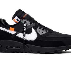 AIR MAX 90 OFF WHITE BLACK (NEW UPDATE)